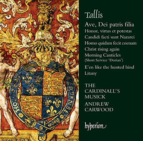 Andrew Carwood The Cardinall - Tallis: Ave, Dei patris filia & other sacred music [CD]