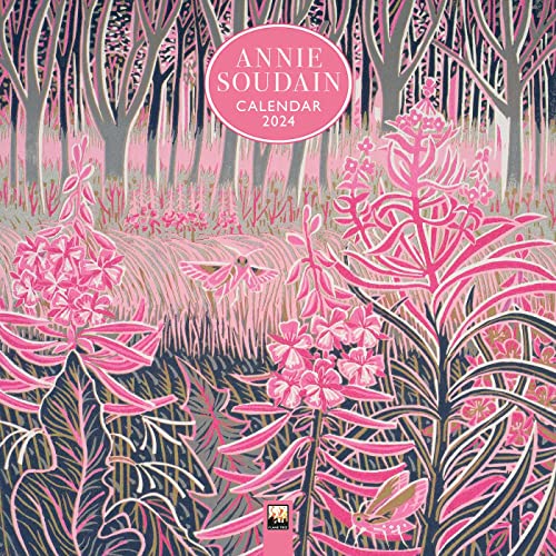 Annie Soudain Wall Calendar 2024 (Art Calendar): Original Flame Tree Publishing-Kalender [Kalender]