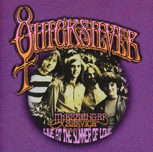 CD case with purple cover featuring Quicksilver Messenger Service band image and title.