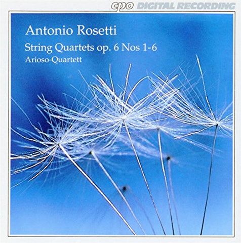 Arioso 4tet - Antonio Rosetti: String Quartets, Op. 6, Nos. 1-6 [CD]