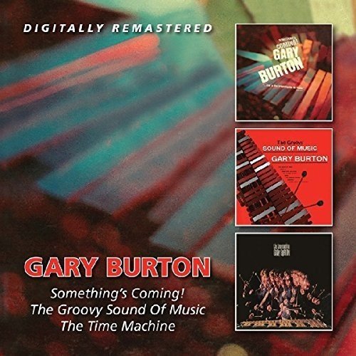 Gary Burton CD cover with three album covers and "DIGITALLY REMASTERED" text.