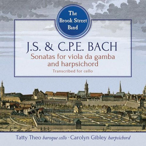 Brook Street Band The - J.S. & C.P.E. Bach - Sonatas For Viola Da Gamba And Harpsichord [CD]