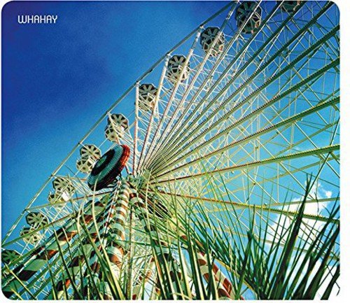 "CD cover featuring a large white Ferris wheel against a blue sky."