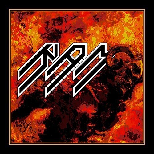 Album cover with "RAM" in white text, featuring a ram skull amidst fiery red background.