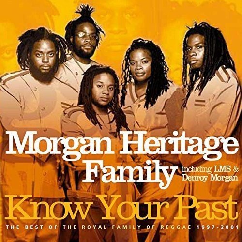 Album cover featuring five people with dreadlocks against a yellow background with text overlay.