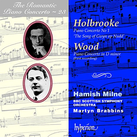 Martyn Brabbins - Holbrooke/Wood: Piano Concertos Audio CD