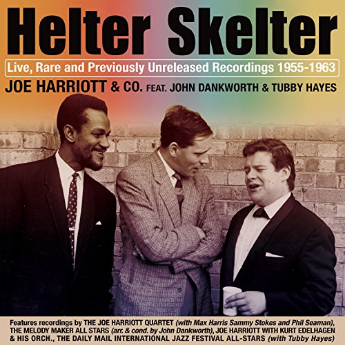 Album cover featuring three men in suits against a brick wall background.