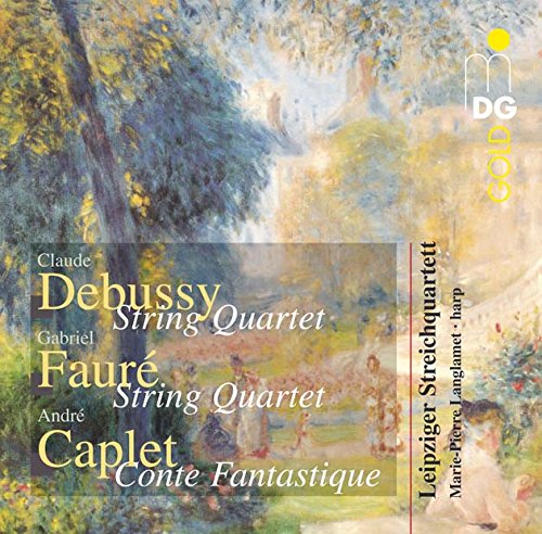 A CD cover featuring a painting of a forest glade with figures.