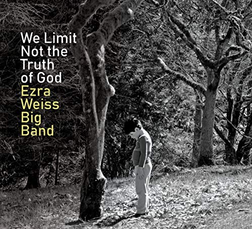 "Album cover with a man standing in a forest, text on the left."