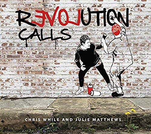 "Album cover with graffiti artwork of a man throwing a grenade on a brick wall."