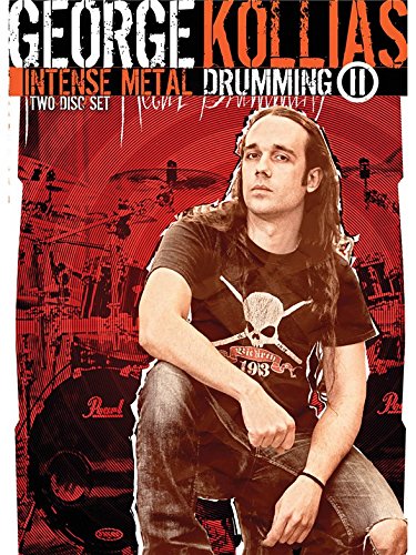 DVD cover featuring George Kollias with red-toned drum kit in the background.