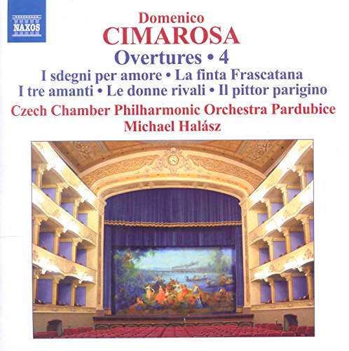 "CD cover with opera stage image and text listing musical compositions and performers."