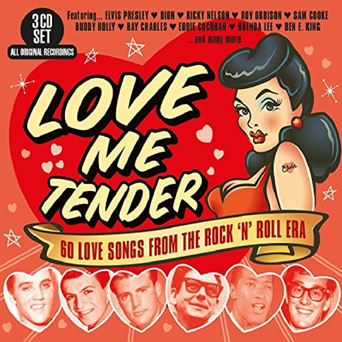 Various Artists - Love Me Tender - 60 Love Songs From The Rock N Roll Era [CD]