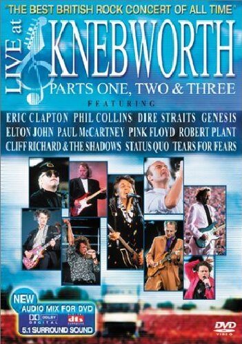 Live At Knebworth Parts 1,2 & 3 [DVD]