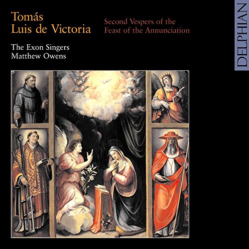 The Exon Singers; Matthew Owens - Victoria: Second Vespers Of The Feast Of The Annunciation [CD]
