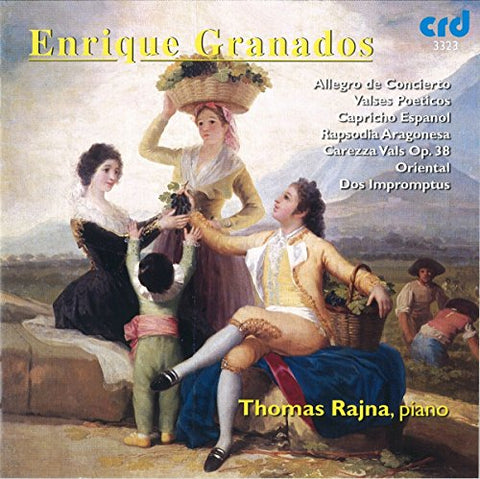 Thomas Rajna - Enrique Granados: Allegro de Concierto, Valses Poeticasl, Dos Impromptus [CD]