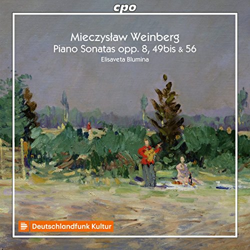 "CD cover featuring an impressionist painting of people in a landscape."