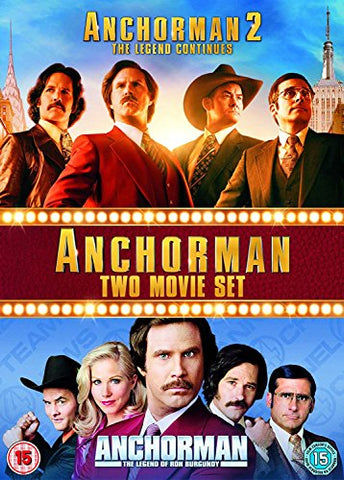 Anchorman 1-2 Box Set [BLU-RAY]