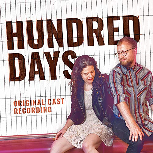 "Album cover with a man and woman sitting together, 'Hundred Days' title."