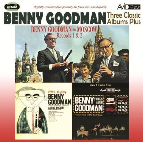 Various - Three Classic Albums Plus (Benny Goodman In Moscow Record One / Benny Goodman In Moscow Record Two / Happy Session) [CD]