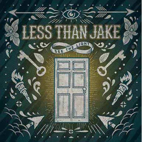 CD cover for Less Than Jake’s “See The Light” with a door illustration.