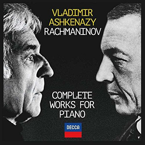 "Black-and-white CD cover with profiles of two men and text describing the album."