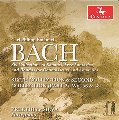 De Silva Preethi - CPE Bach - Works for Connoisseurs and Amateurs [CD]