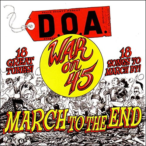 D.o.a. - War On 45 - 40th Anniversary Re-Issue - Red Vinyl  [VINYL]