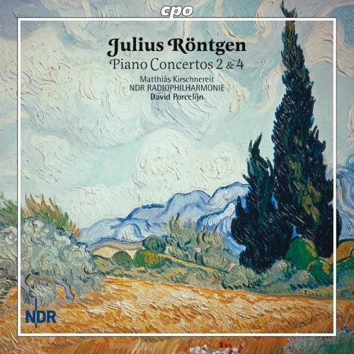 Julius Roentgen - Roentgen: Piano Concertos No.2/ No.4 In F Major [CD]