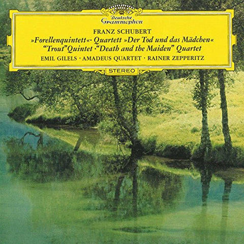 ranz Schubert - Schubert: Trout Quintet/String Quartet No.14 - Death and the Maiden (DG The Originals) Audio CD