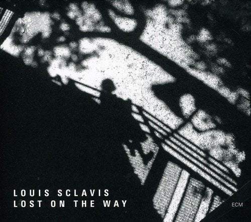 Black and white album cover with silhouetted figures and text "Louis Sclavis Lost on the Way".