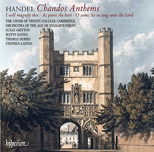 "CD cover featuring an illustration of a stone building with towers and archway."