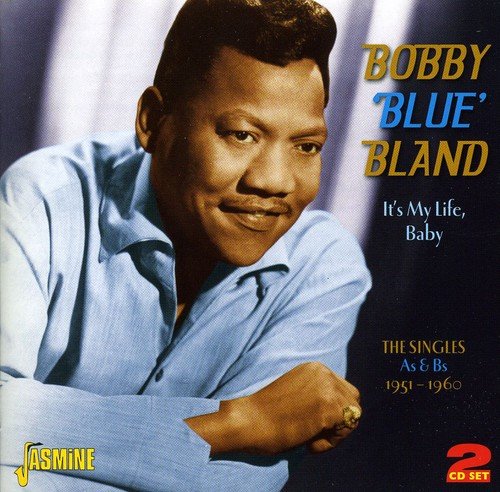 Bobby "Blue" Bland album cover featuring a man in a blue shirt.