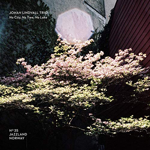 Album cover with pink flowers, red siding, and white text on a dark background.