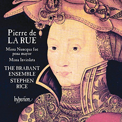 Compact disc cover featuring a Renaissance-style portrait of a woman in ornate attire.