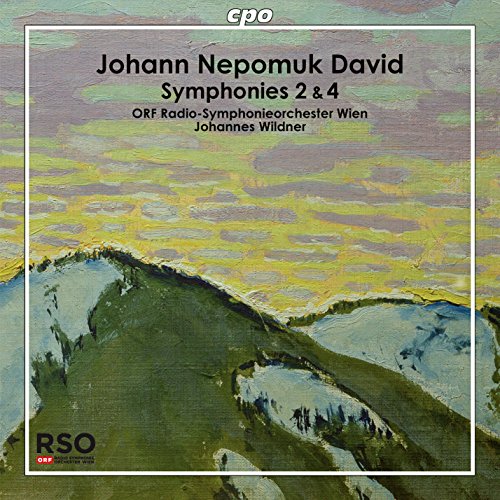 "Album cover featuring a landscape painting with black text and white border."