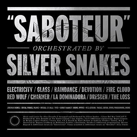 Silver Snakes - Saboteur  [VINYL]