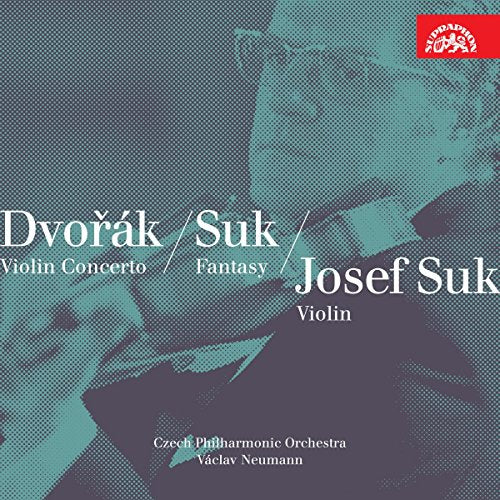 A CD cover featuring a violinist with text overlay in white and red logo.