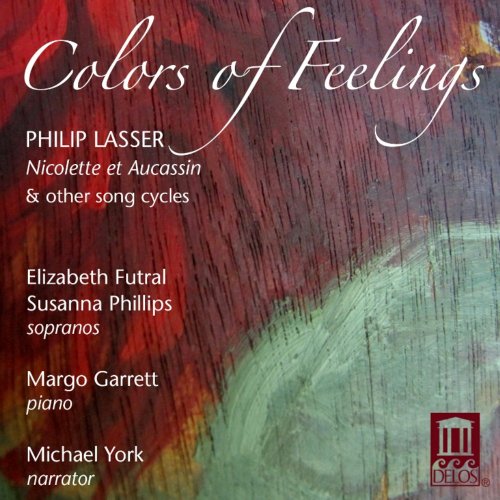 "Album cover with abstract red and green background, white text, and a red logo."