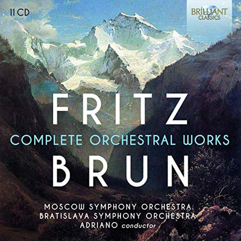 Moscow Symphony Orchestra / B - Fritz Brun: Complete Orchestral Works [CD]