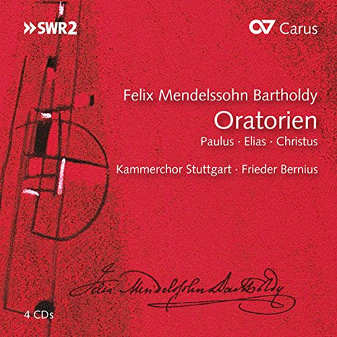 Kiehr/pregardien/scherrer/voll - Mendelssohn: Oratorien - Paulus / Elias / Christus [CD]