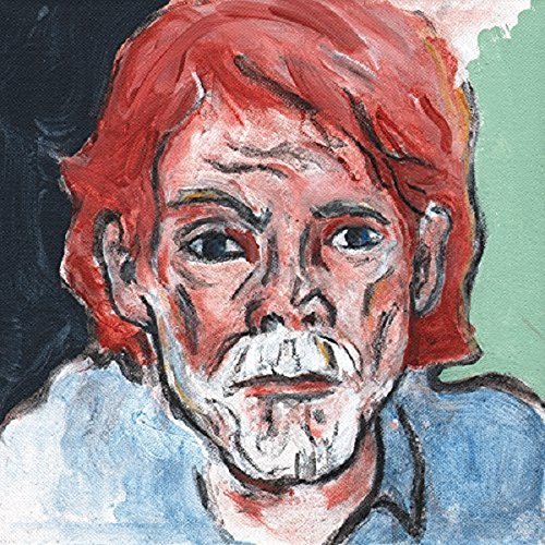 "Album cover featuring a portrait of a man with red hair."