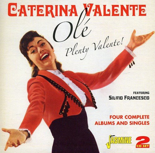Caterina Valente CD cover featuring a woman in red jacket and black skirt.