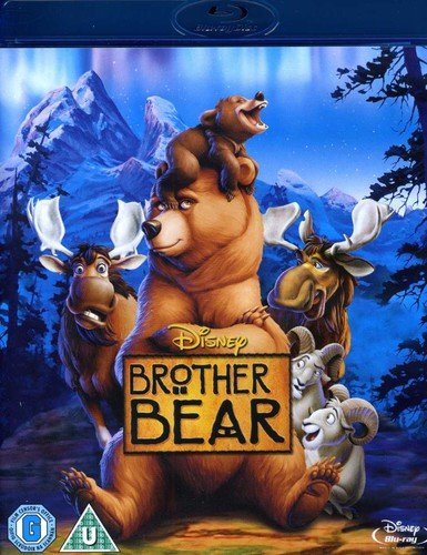 "Blu-ray case with cartoon bear and friends in a forest scene."