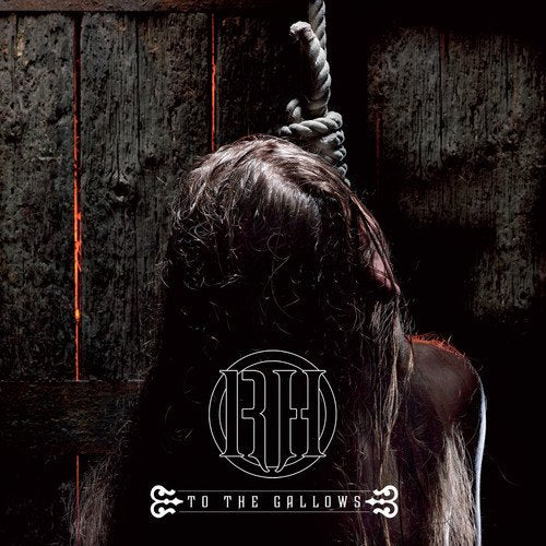 "Album cover featuring a person with a noose around their neck, dark background."