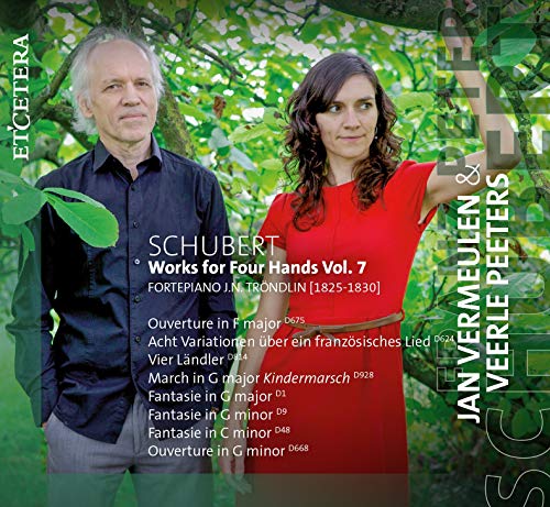 CD cover featuring a man and woman standing in front of green foliage.