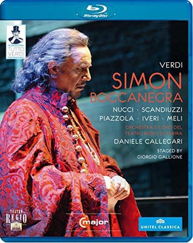 Verdi: Simon Boccanegra [Parma 2010] [Nucci, Scandiuzzi, Piazzola, Iveri, Meli] [C Major: 724104] [Blu-ray] [2013] [Region Free] Blu-ray