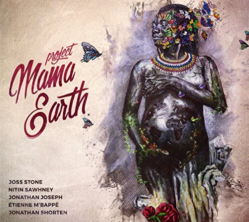 Album cover with a woman surrounded by butterflies and flowers, featuring red title text.