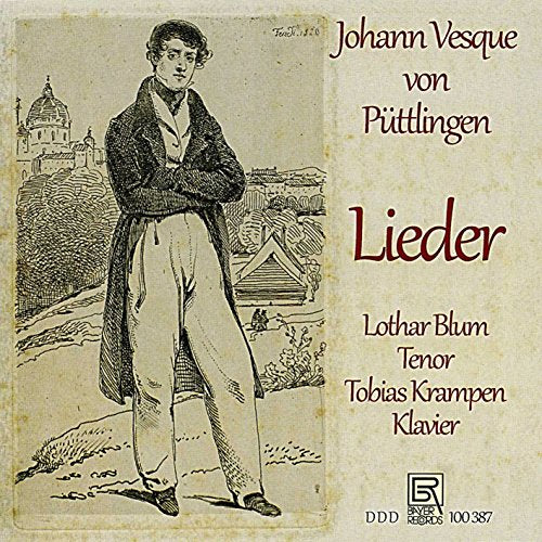 CD cover with a black and white drawing of a man in 19th-century attire.