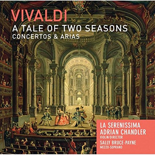 "Album cover featuring an 18th-century opera performance in an ornate theater."